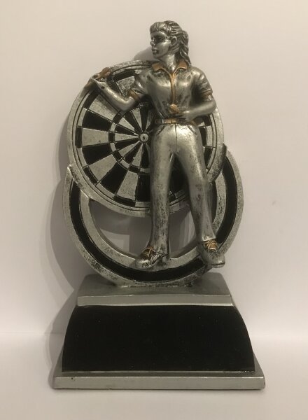 Sportständer Dart Damen, 17 cm hoch