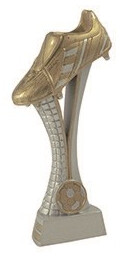 RESTPOSTEN Fußball Ständer Pokal 25 cm