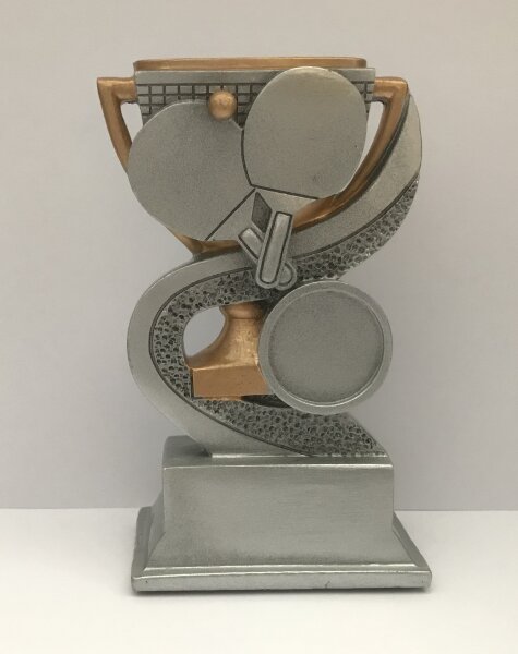 RESTPOSTEN Siegerpokal,Tischtennis, 12 cm hoch,