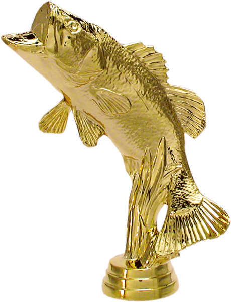 Angelfigur Barsch, gold, 166 mm hoch