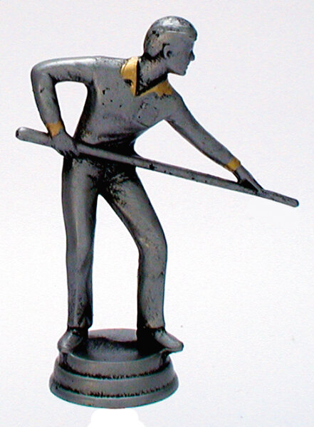 Billard-Figur, resin, 12,2 cm hoch