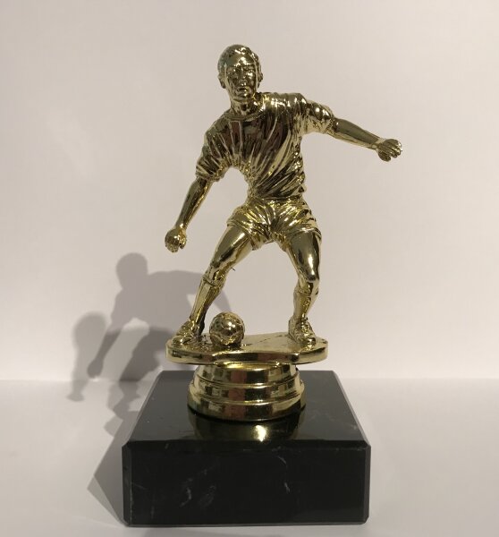 Herren-Fußballfigur, 20,7 cm Gold