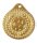 Fußballmedaille, 32mm, gold-/silber-/bronzefarbig