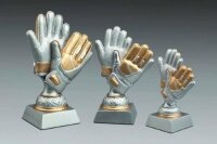 Torwart-Handschuhe, Resin, 14 cm, Textschild 52x20mm